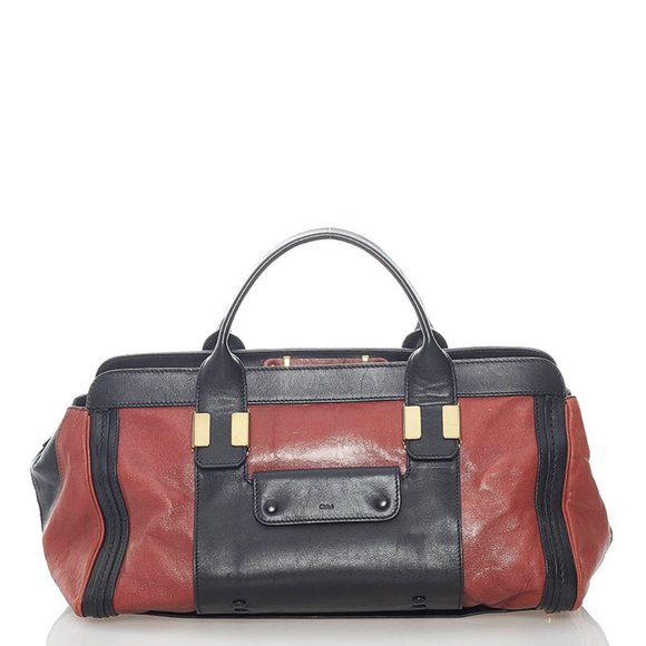 Chloe Alice Leather Satchel - Picture 1 of 8